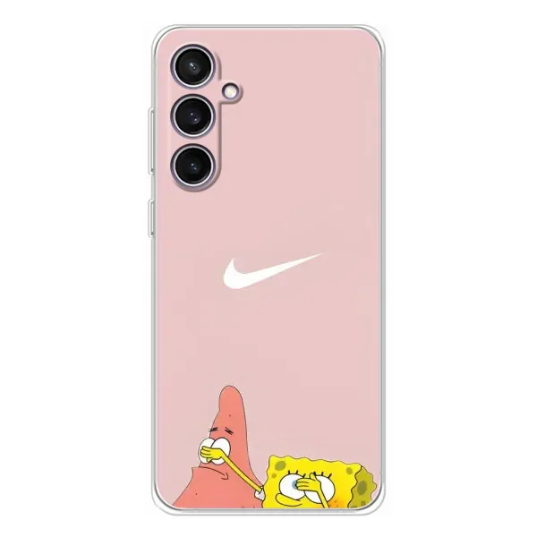 Чохол з принтом «Патрік і Губка» для Samsung Galaxy S24 FE