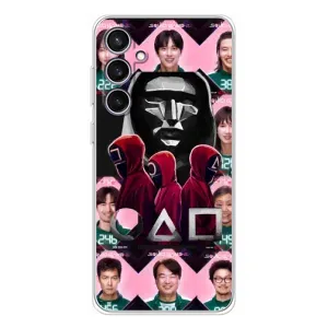 Чохол Гра в кальмара для Samsung Galaxy S24 FE (Учасники Гра кальмара)