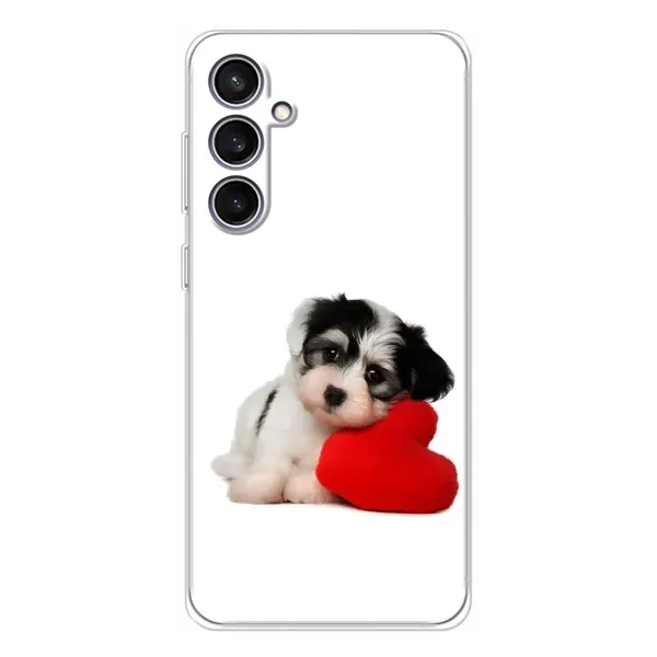 Чохол з принтом «Песик» для Samsung Galaxy S24 FE