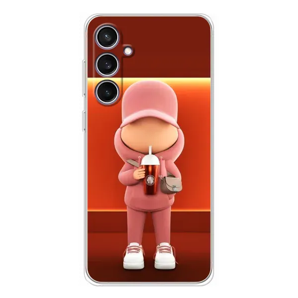 Чохол з принтом «З Кавою» для Samsung Galaxy S24 FE