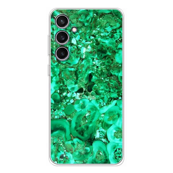 Чехол с принтом «Салатный Мрамор» для Samsung Galaxy S24 FE