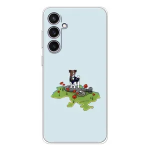 Чохли з картинкою собаки Патрон для Samsung Galaxy S24 FE (AlphaPrint) (Сапер Пес)