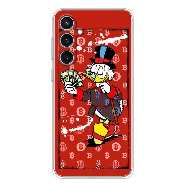 Чехол с принтом «Scrooge MagDag» для Samsung Galaxy S24 FE