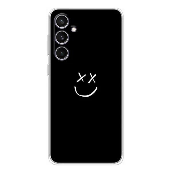 Чехол с принтом «Смайл» для Samsung Galaxy S24 FE