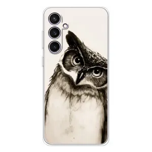 Чехол с птицами на Samsung Galaxy S24 FE (VPrint) (Сова)