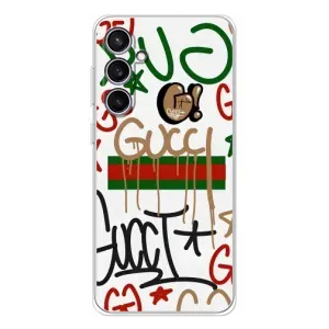 Брендновые Чехлы для Samsung Galaxy S24 FE - (PREMIUMPrint) (Стиль GUUCI)