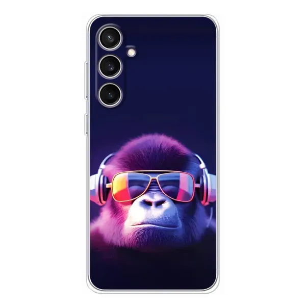 Чехол с принтом «Стильная обезьяна» для Samsung Galaxy S24 FE Чехол с принтом «Стильная обезьяна» для Samsung Galaxy S24 FE
