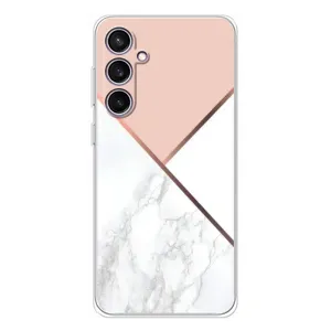 Чехол с принтом «Тройной мрамор» для Samsung Galaxy S24 FE