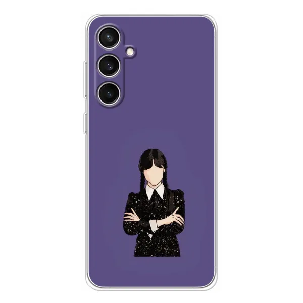 Чохол з принтом «Венздей у чорному» для Samsung Galaxy S24 FE Чохол з принтом «Венздей у чорному» для Samsung Galaxy S24 FE