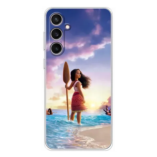 Чохол з принтом «Моана з веслом» для Samsung Galaxy S24 FE Чохол з принтом «Моана з веслом» для Samsung Galaxy S24 FE