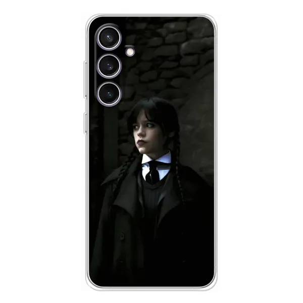 Чохол з принтом «Темний стиль Венздей» для Samsung Galaxy S24 FE Чохол з принтом «Темний стиль Венздей» для Samsung Galaxy S24 FE