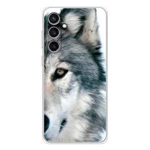 Чехлы с картинками животных Samsung Galaxy S24 FE (Волк)