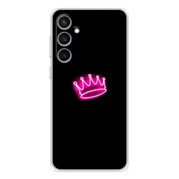 Чехол с принтом «Яркая корона» для Samsung Galaxy S24 FE