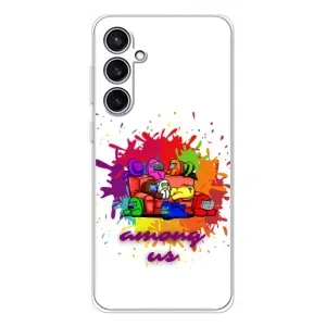 Чехол Амонг Ас для Samsung Galaxy S24 FE (AlphaPrint)