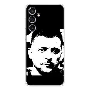 Чехол для Samsung Galaxy S24 FE (AlphaPrint - с принтом Зеленского)