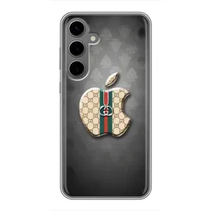 Чохли  GUCCI для Самсунг Галаксі S24 Плюс (AlphaPrint) (Apple gucci)
