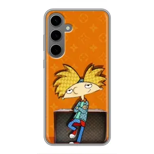 Бренднові Чохли для Samsung Galaxy S24 Plus - (PREMIUMPrint) (Арнольд)