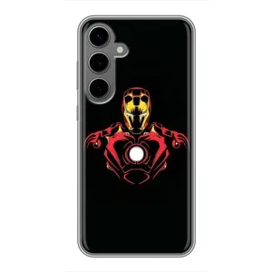 Чохли з героями Марвел Samsung Galaxy S24 Plus (VPrint) (Залізна людина)