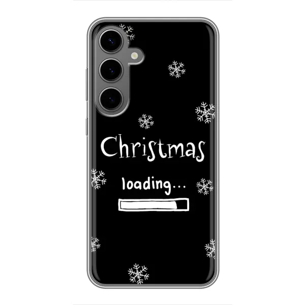 Чехол с принтом «Christmas loading» для Samsung Galaxy S24 Plus