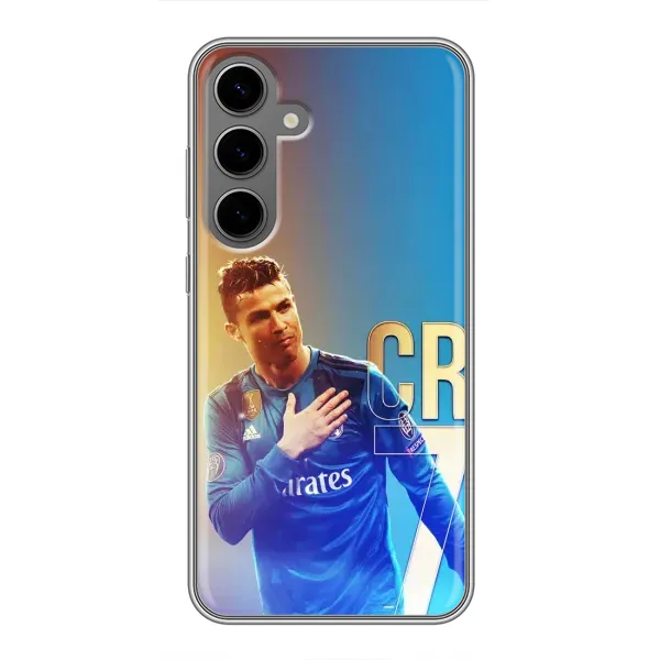 Чохол з принтом «CR7 Real» для Samsung Galaxy S24 Plus Чохол з принтом «CR7 Real» для Samsung Galaxy S24 Plus