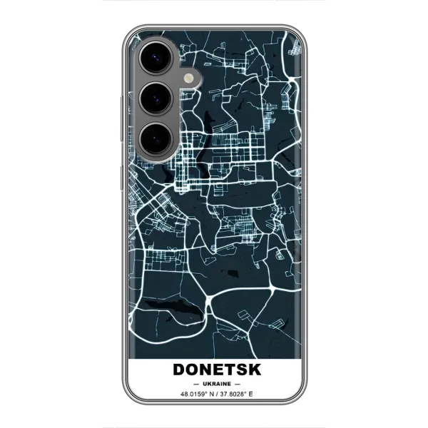 Чехол с принтом «Донецк» для Samsung Galaxy S24 Plus