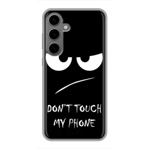 Чохол для Самсунг Галаксі S24 Плюс - (AlphaPrint) з принтом (ТОП продажів) (Dont Touch)