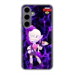 Чехлы Brawl Stars для Samsung Galaxy S24 Plus (AlphaPrint) (Емз Бравл Старс)