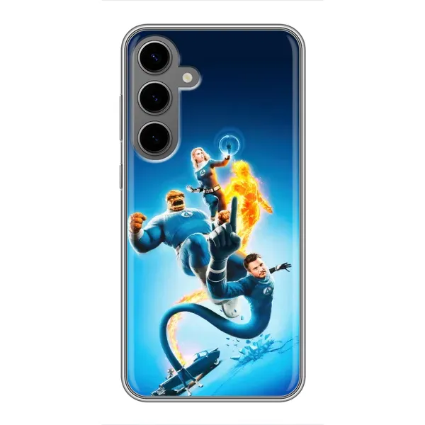 Чохол з принтом «Герої Фантастична Четвірка» для Samsung Galaxy S24 Plus Чохол з принтом «Герої Фантастична Четвірка» для Samsung Galaxy S24 Plus