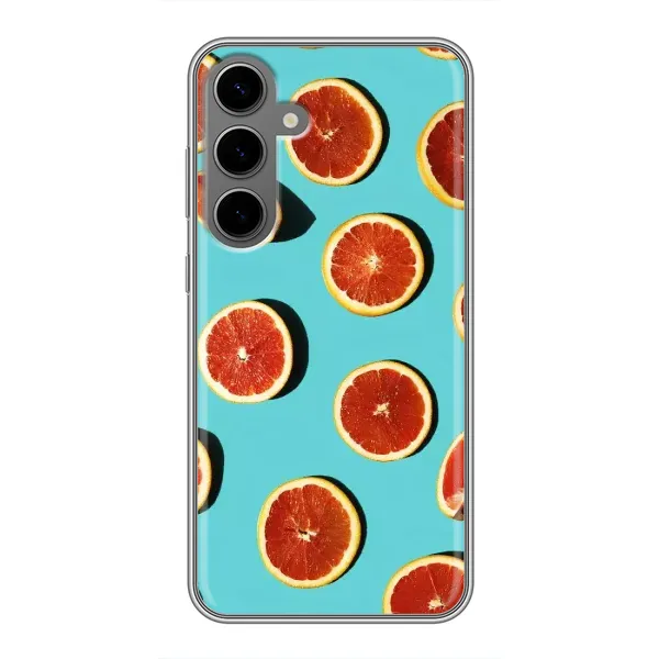 Чехол с принтом «Грейпфрут» для Samsung Galaxy S24 Plus