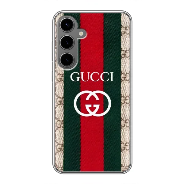 Чохол з принтом «Gucci дизайн» для Samsung Galaxy S24 Plus