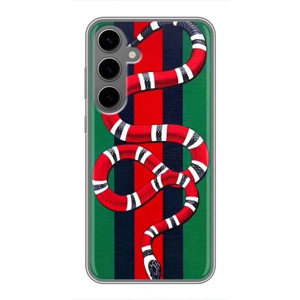 Чохол з принтом «Gucci змія» для Samsung Galaxy S24 Plus