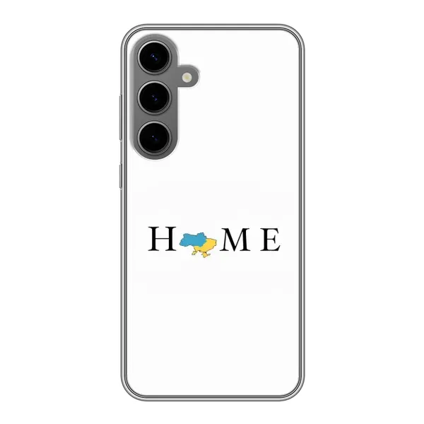 Чехол с принтом «Home» для Samsung Galaxy S24 Plus