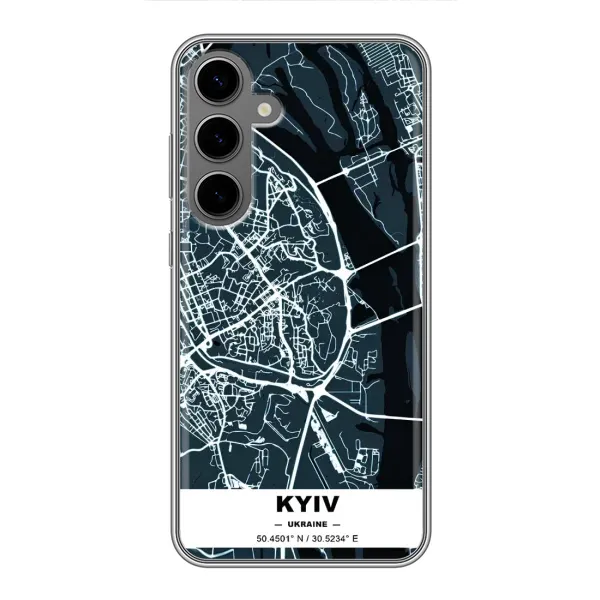 Чехол с принтом «Киев» для Samsung Galaxy S24 Plus