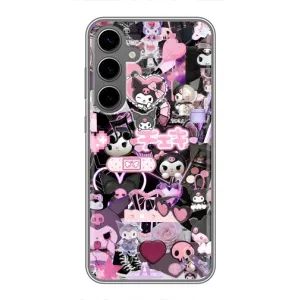 Чехол с кроликом Куроми на Samsung Galaxy S24 Plus (Коллаж Куроми)