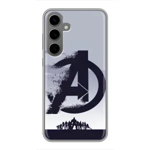 Чохли з героями Марвел Samsung Galaxy S24 Plus (VPrint) (Команда А)