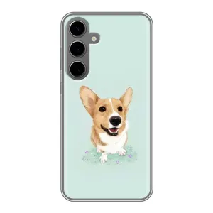 Чохли з собаками для Samsung Galaxy S24 Plus (VPrint) (Коргі)