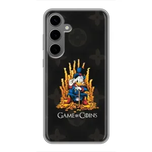 Чехли для Samsung Galaxy S24 Plus - Скрудж МакДак Louis Vuitton (PREMIUMPrint) (Король грошей)