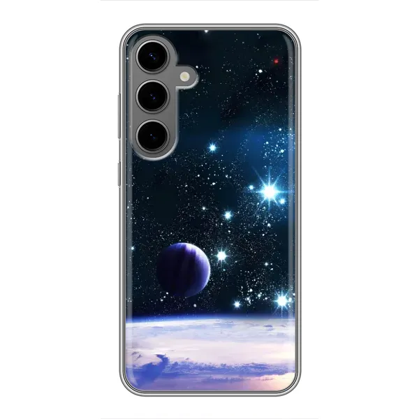 Чохол з принтом «Космічний вид» для Samsung Galaxy S24 Plus