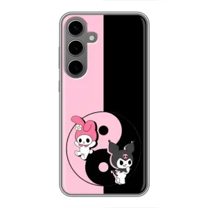 Чехол с кроликом Куроми на Samsung Galaxy S24 Plus (Куроми Инь Янь)