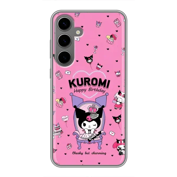 Чехол с принтом «KUROMI» для Samsung Galaxy S24 Plus