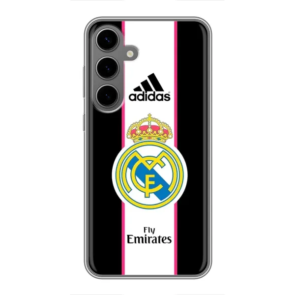 Чохол з принтом «лого Real Madrid» для Samsung Galaxy S24 Plus