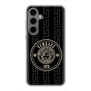 Чохли VERSACE для Самсунг Галаксі S24 Плюс (PREMIUMPrint) (Лого Версаче)