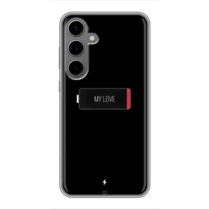 Чехлы для любимой на Самсунг Галаксі S24 Плюс (VPrint) (Love battery)
