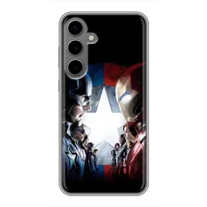 Чохли з героями Марвел Samsung Galaxy S24 Plus (VPrint) (Марвел стайл)