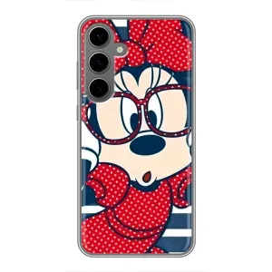 Міккі Маус чохол для Samsung Galaxy S24 Plus (AlphaPrint - Мультяшні) (Маус в окулярах)