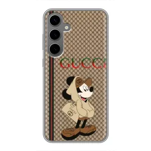 Чохли  GUCCI для Самсунг Галаксі S24 Плюс (AlphaPrint) (Mickey GUCCI)