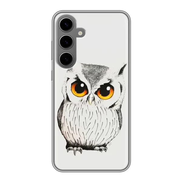 Чехол с принтом «Милая Сова» для Samsung Galaxy S24 Plus