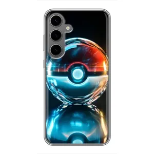 Чохол з Пікачу на Samsung Galaxy S24 Plus (М'яч Пікачу)