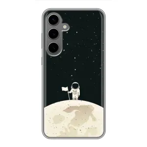 Космічні Чохли для Самсунг Галаксі S24 Плюс (VPrint) (На місяці)