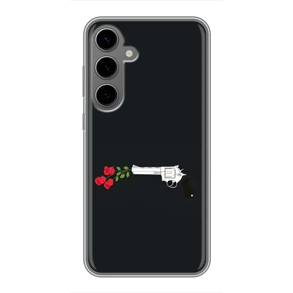 Чехол с принтом «Неожиданные цветы» для Samsung Galaxy S24 Plus